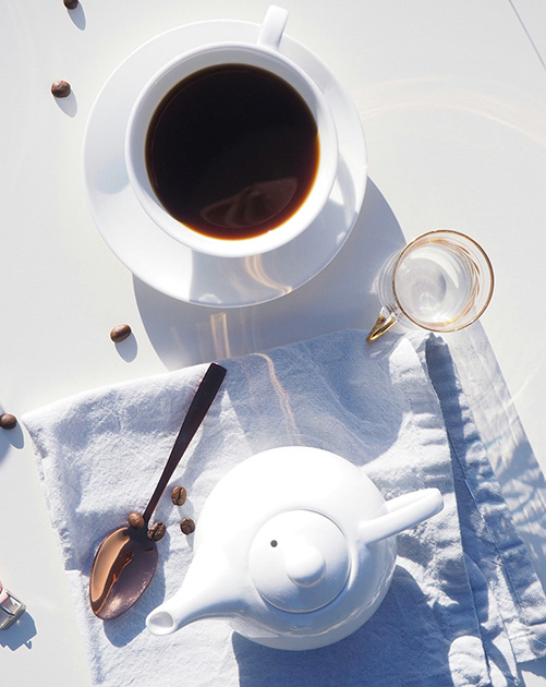 Coffee on table